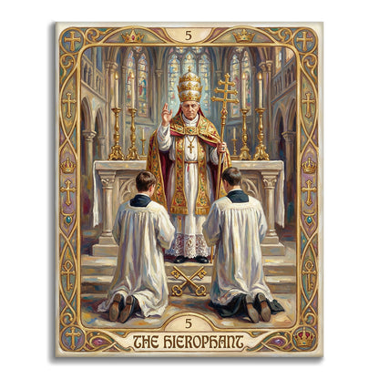 Hierofant - Maľovanie podľa čísel