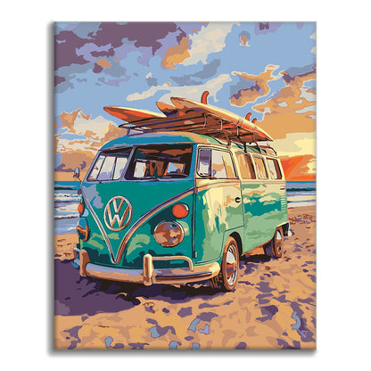 kombi - Maľovanie podľa čísel