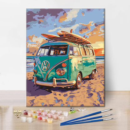 kombi - Maľovanie podľa čísel