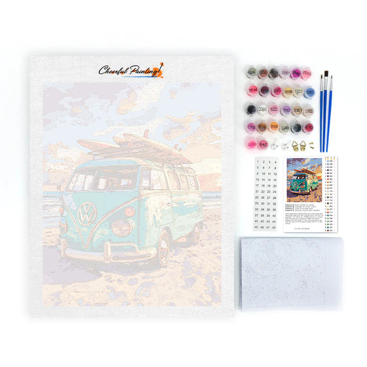 kombi - Maľovanie podľa čísel