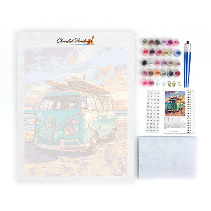 kombi - Maľovanie podľa čísel