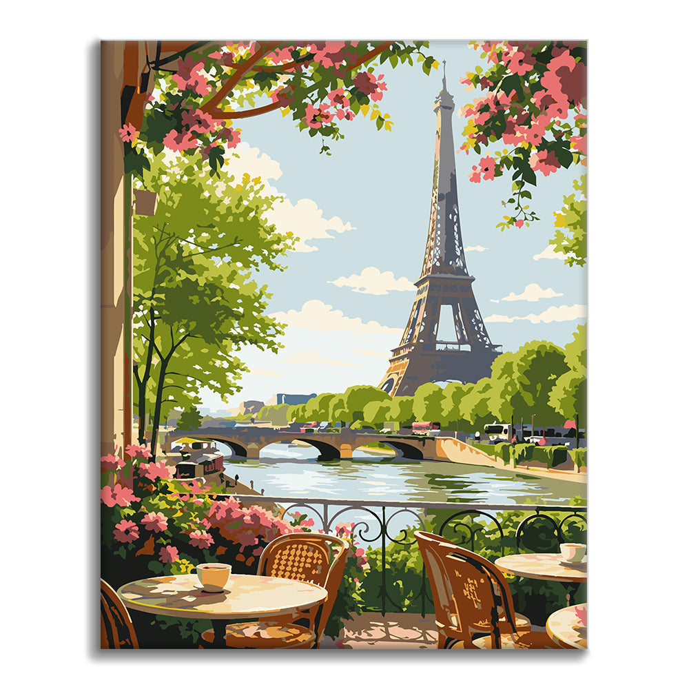 Parížske ráno – Maľovanie podľa čísel
