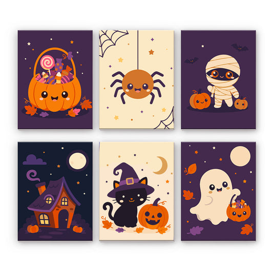 Roztomilé halloweenske motívy