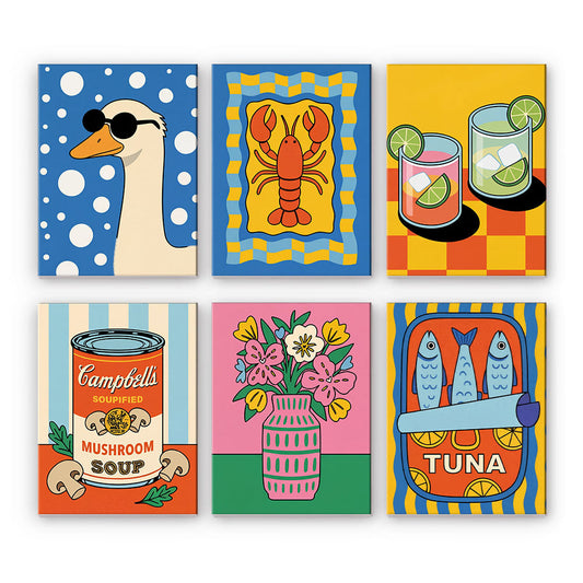 Pop Ikony - Maľovanie podľa čísel